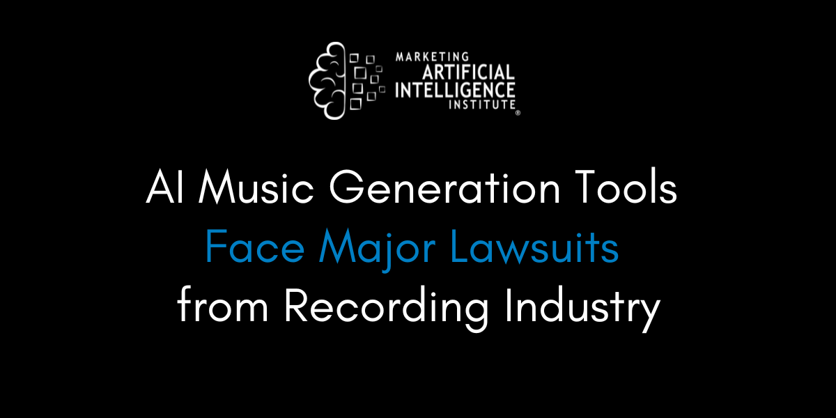 AI Music Generation Tools Face Major Lawsuits from Recording Industry