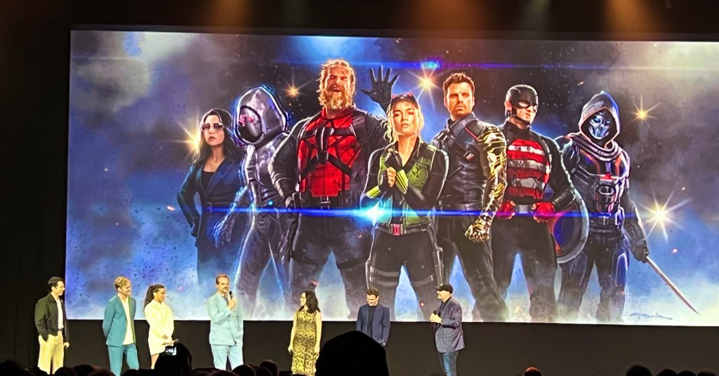 Marvel shows footage from Thunderbolts*, the MCU Suicide Squad, at SDCC